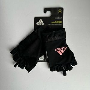 Adidas Aeroready Adjustable Essential Half-Finger Gloves
